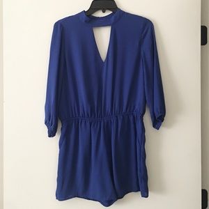 Royal Blue Romper